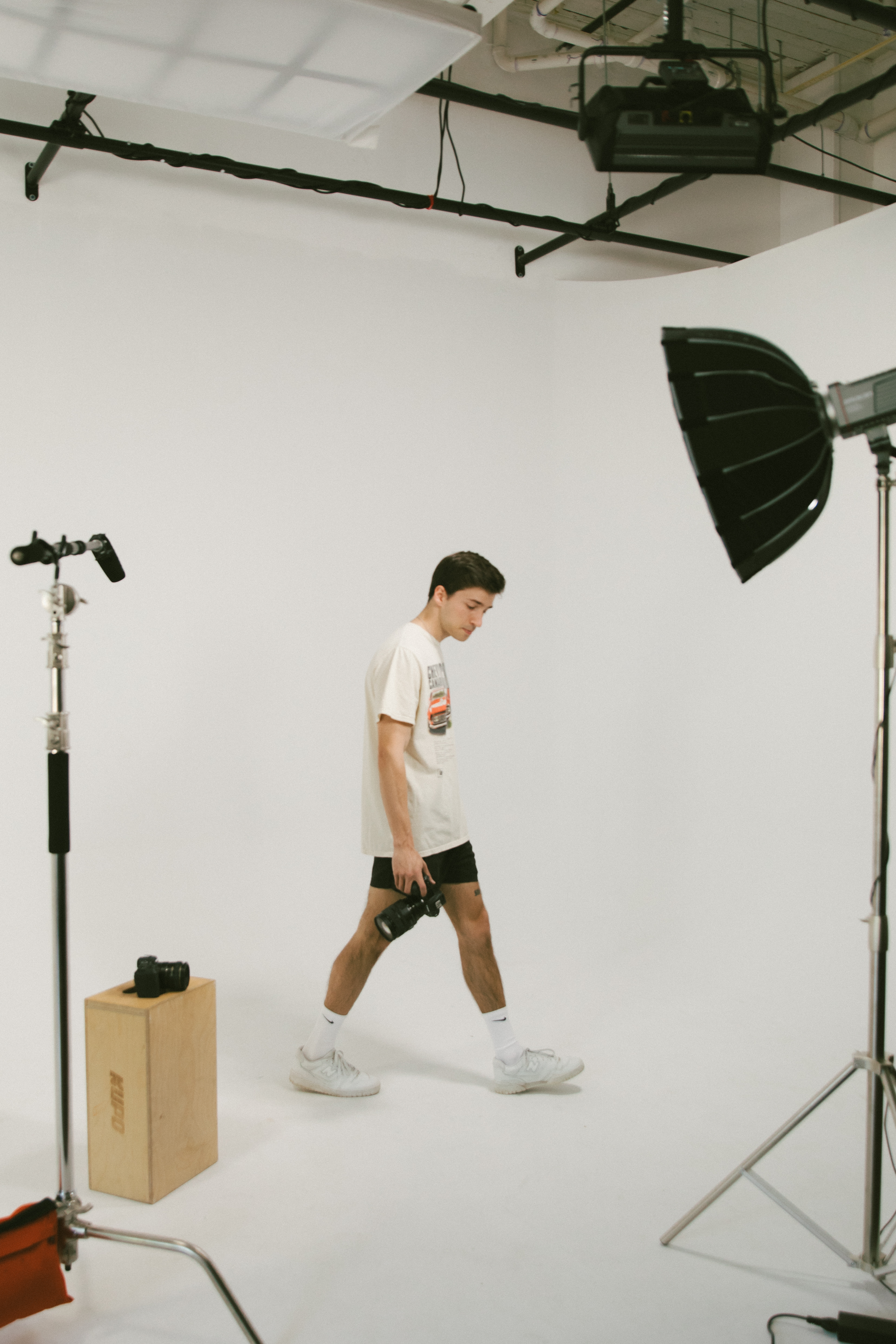 Sam in studio